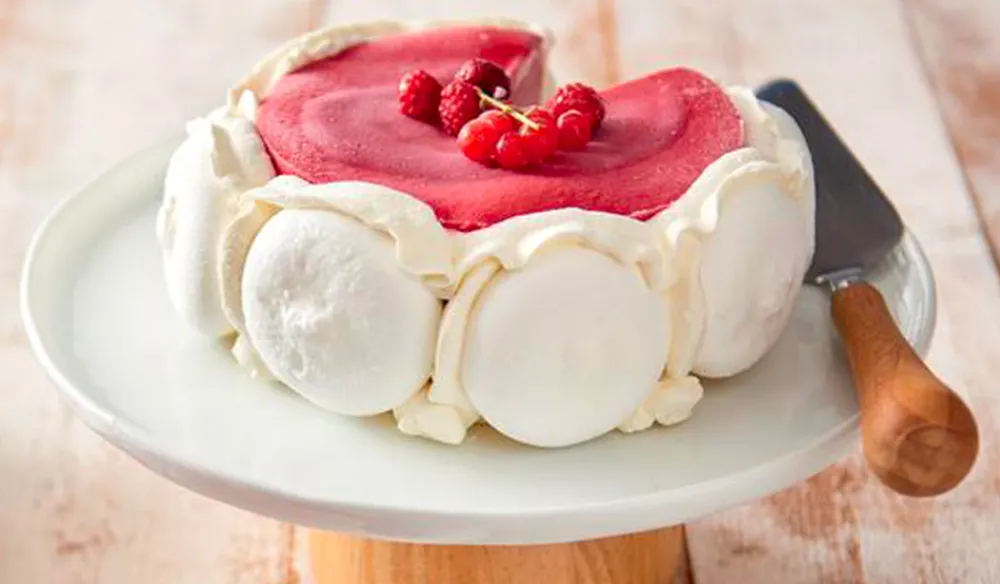 Picard Vacherin vanille-framboise* Desserts De Fêtes|Desserts Glacés À Partager