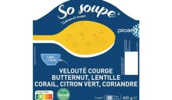 Picard Velouté courge butternut, lentille corail, citron* Végétarien|Produits Nutri-Score B